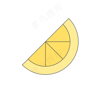 切开的水果免抠图