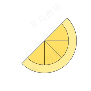 切开的水果免抠图