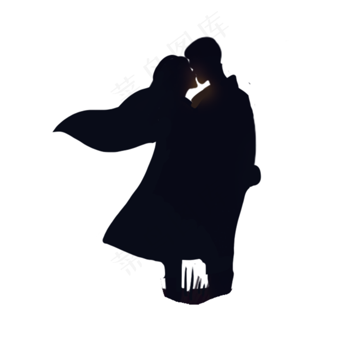 情人拥吻(850X858(DPI:300))psd模版下载