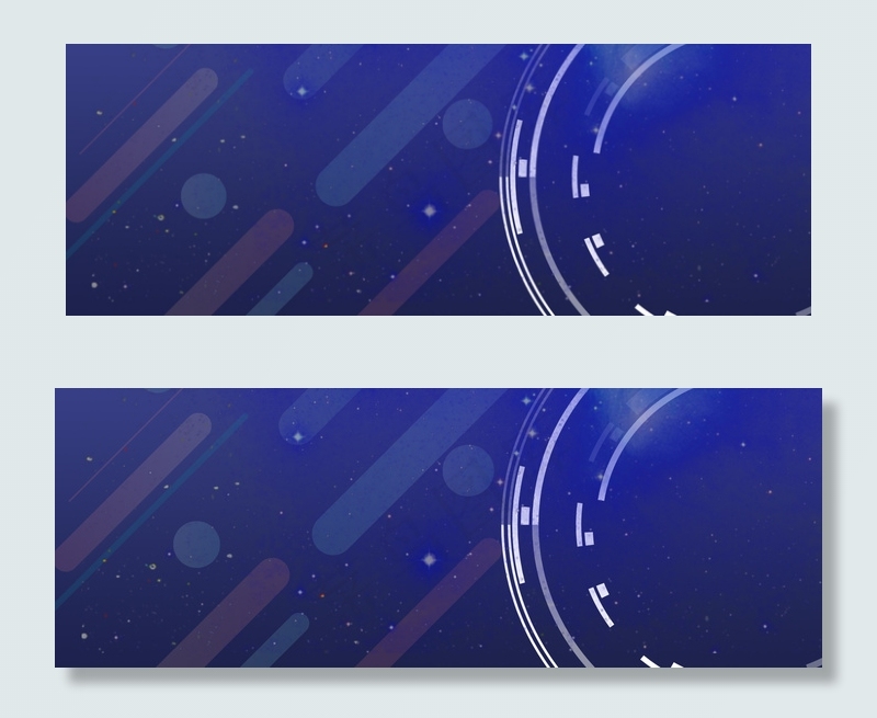 线条科技商务背景展板