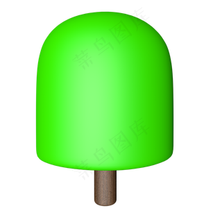 C4D植树节树木PNG免扣