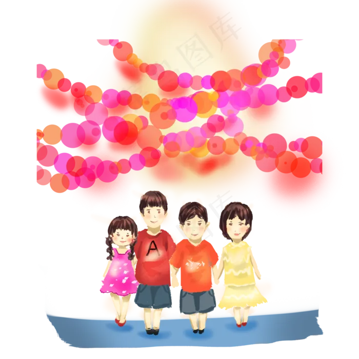 六一儿童节小孩玩乐