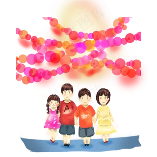 六一儿童节小孩玩乐