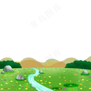 绿色的森林植物免抠图