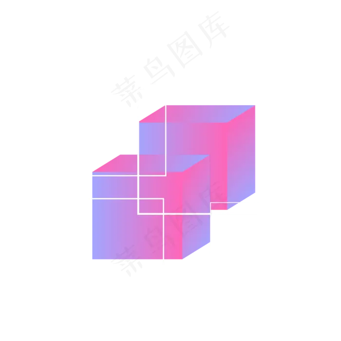 618电商流体渐变主题装饰素材ai矢量模版下载