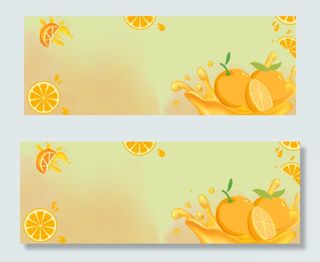 清新水果banner