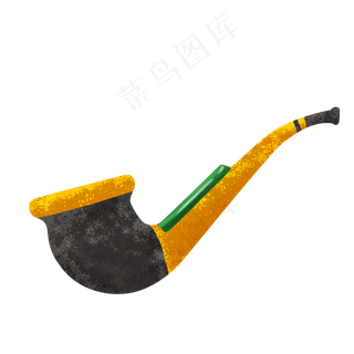 父亲节肌理复古烟斗