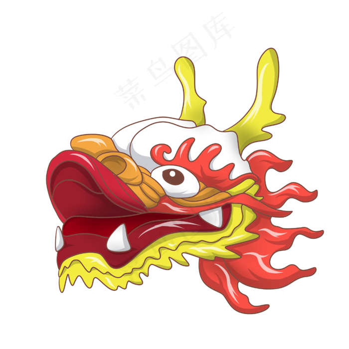 端午节龙头(3000X3000(DPI:300))psd模版下载