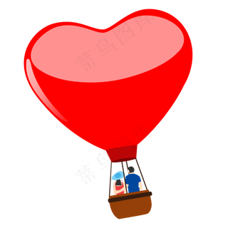 情人节表白热气球