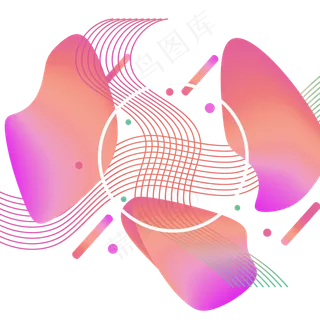 618彩色流体渐变618炫彩流