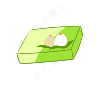 一个装粽子的包装盒