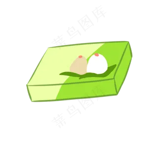 一个装粽子的包装盒