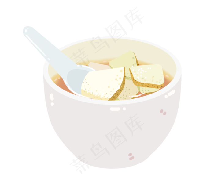 小吃雪梨卡通美食(2382X2129(DPI:300))psd模版下载