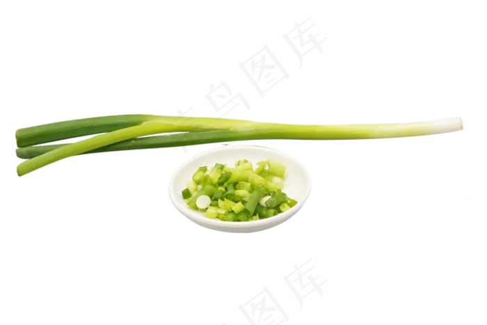 绿色蔬菜葱,免抠元素(3000*2000px 300 dpi )