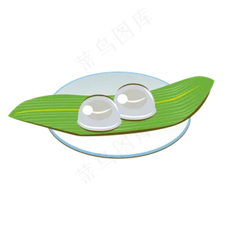 卡通手绘棕子免抠图