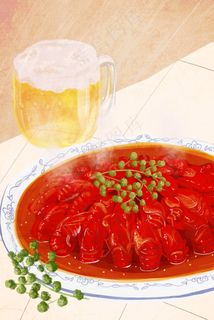 夏天你好麻辣小龙虾
