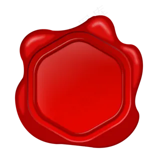 红色的印章