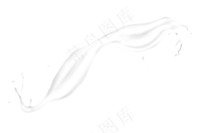 飞溅的香浓牛奶插图(3000X2000(DPI:300))psd模版下载