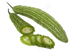 苦涩清热解暑的苦瓜,免抠元素