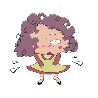 儿童节Q版卡通可爱小人物免费下