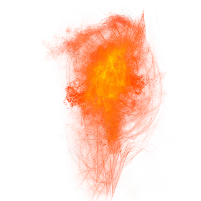 漫画手绘火焰自然元素效果类,免抠元素(2000X2000(DPI:300))psd模版下载
