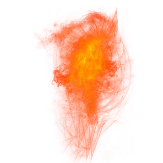 漫画手绘火焰自然元素效果类,免抠元素