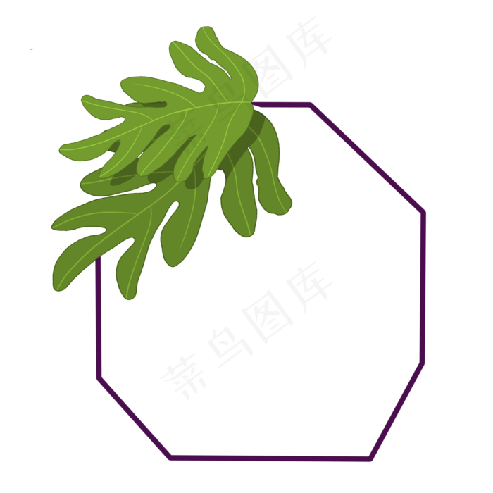 卡通热带植物矢量图(2000X2000(DPI:96))psd模版下载