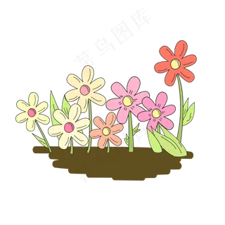 可爱手绘花园