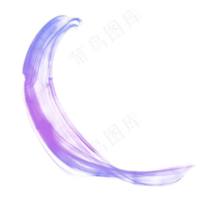 简约抽象紫色不规则图形