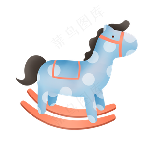 儿童节母婴玩具木马