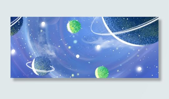 唯美夜空宇宙星球星空星系