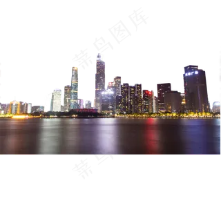 广州城市夜色,免抠元素