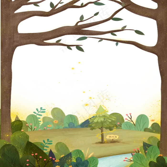 灰色创意植物树干封禁元素(2000X2000(DPI:72))psd模版下载