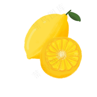食物水果黄色柠檬