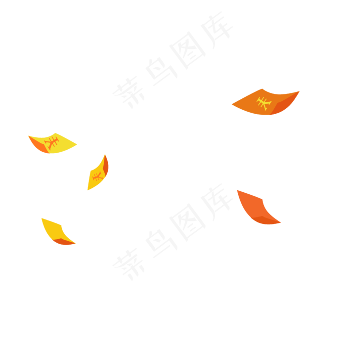 飞舞100元现金劵,免抠元素(4168*4167px 300 dpi )ai矢量模版下载