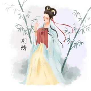 中国古典美人弹琵琶传统乐师 中国古典美人弹琵琶传统乐师