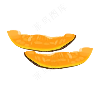 切开的美味哈密瓜