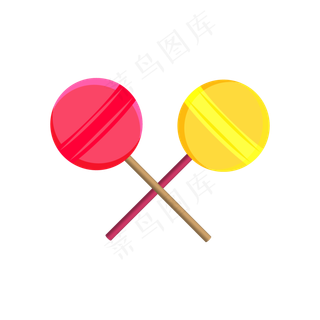 儿童节零食圆形棒棒糖