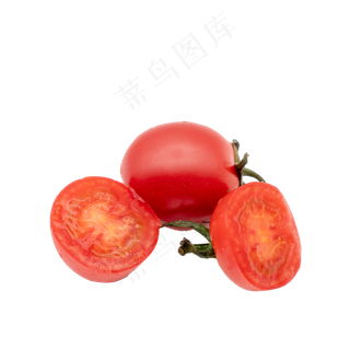 切开的圣女果小番茄水果蔬菜
