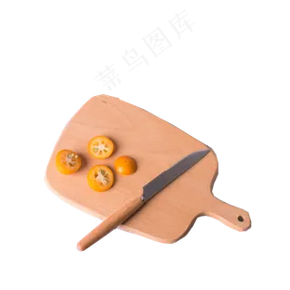 案板上的水果