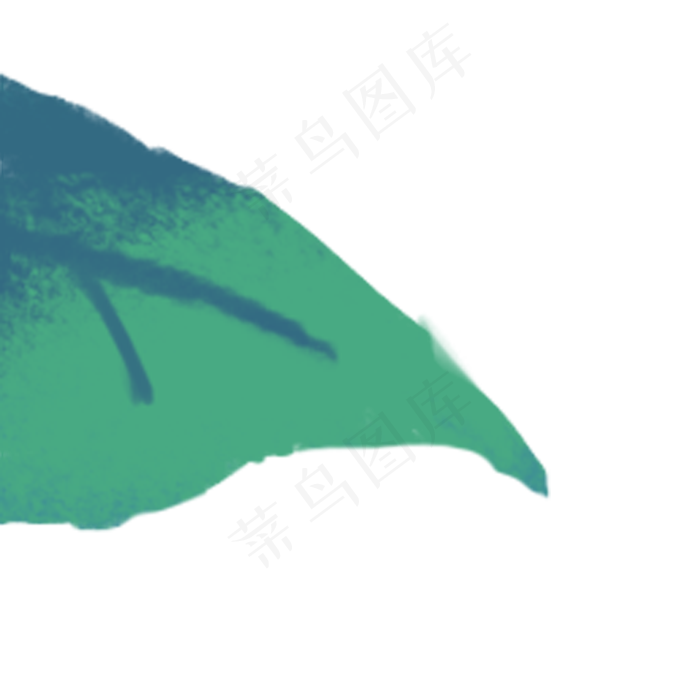 春天绿色植物叶子