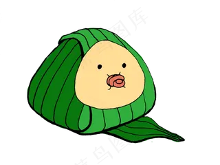 端午节可爱的棕宝宝