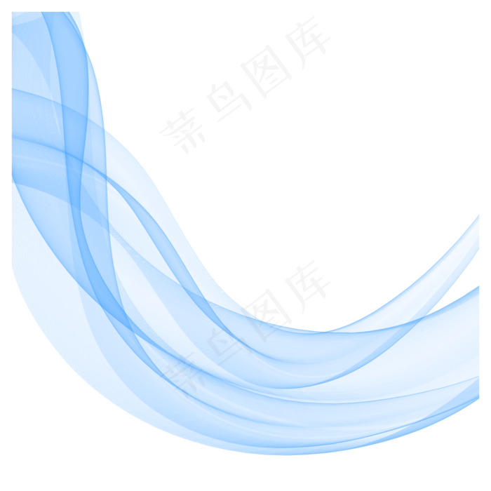 大波浪抽象线条,免抠元素(2000*2000px 300 dpi )psd模版下载