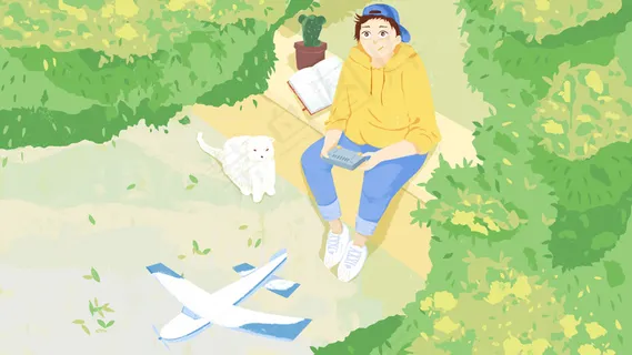 清明清明节踏青春季小长假假期春天