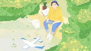 清明清明节踏青春季小长假假期春天