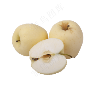 两个半雪梨（png免抠）