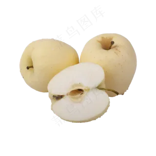 两个半雪梨（png免抠）