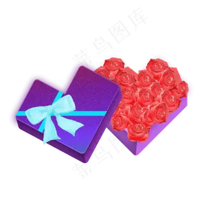 七夕浪漫玫瑰花礼盒