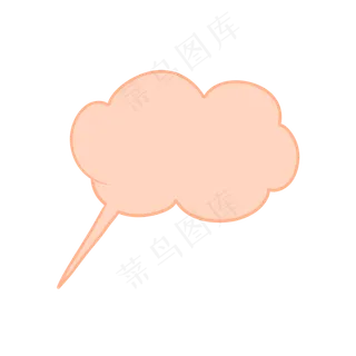 儿童节粉色对话框