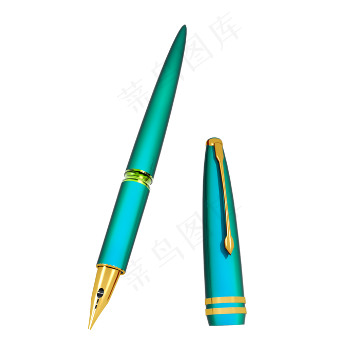 质感钢笔png图